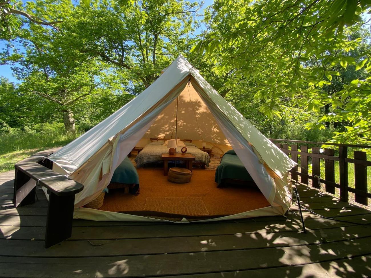 סנטה פיורה Podere Di Maggio - Glamping Tent 2 מראה חיצוני תמונה